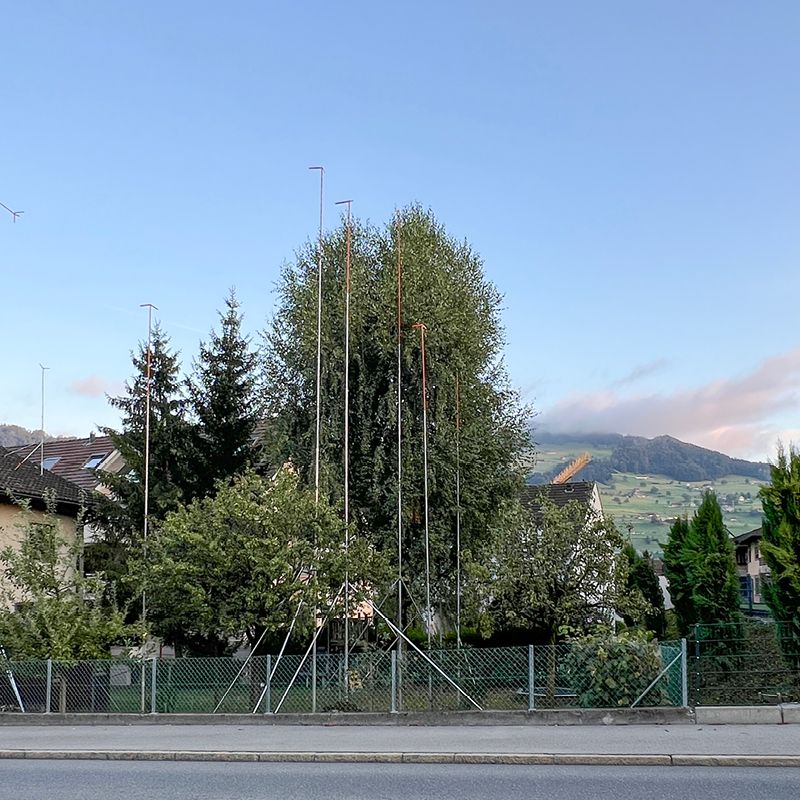 Mühlemattstrasse Buochs: Die Baueingabe für das 4-Familien-Haus ist erfolgt.